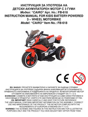 Moni FB-618 Instruction Manual