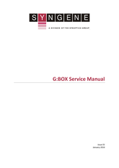 Syngene G:BOX Chemi XX6 Service Manual