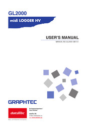 GRAPHTEC midi LOGGER HV User Manual