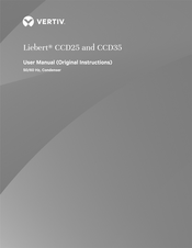 Vertiv Liebert CCD35 User Manual