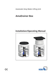 KSB AmaDrainer Box Box Z2 B Installation & Operating Manual