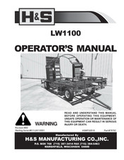 H&S LW1000 Operator's Manual