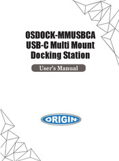 Origin OSDOCK-MMUSBCA User Manual