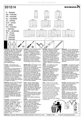 WIEMANN 991814 Quick Start Manual