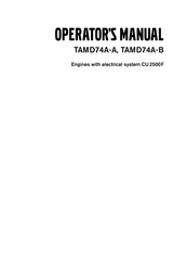 Volvo Penta TAMD74A-B Operator's Manual