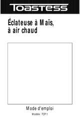 Toastess TCP-1 Instruction Booklet