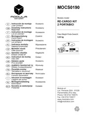 Modula MOCS0190 Assembly Instructions Manual