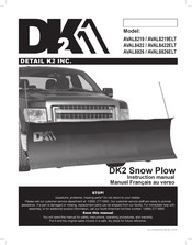 DETAIL K2 AVAL8219 Instruction Manual