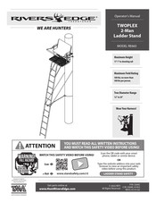 Rivers Edge Treestands RE665 Operator's Manual