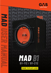 GAS MAD B1 User Manual