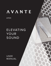Avante A15X User Manual
