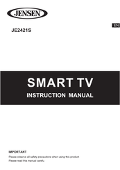 Jensen JE2421S Instruction Manual