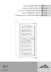 eta 9533 90010F Instructions For Use Manual