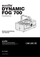 EuroLite DYNAMIC FOG 700 User Manual