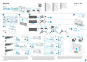 Sony Bravia XR-77A8 K Series Setup Manual