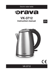 Orava VK-3712 Instruction Manual