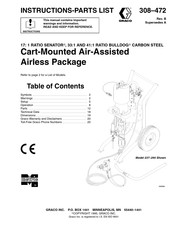 Graco BULLDOG 2380-140 Instructions-Parts List Manual