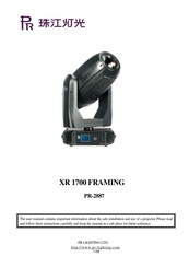 PR Lighting PR-2887 User Manual