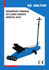 King Tony 9TYE13120AB Operator's Manual