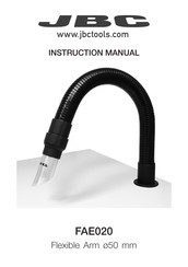 Jbc FAE020 Instruction Manual