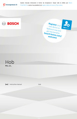 Bosch PXJ675DC1E Instruction Manual