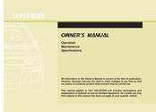 Hyundai VELOSTER 2017 Owner's Manual