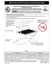 Electrolux E30IC80QSS Installation Instructions Manual