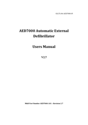 M&B AED7000 User Manual