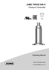 JUMO TAROS S46 H Operating Manual