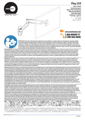 Ergotron Omnimount PLAY 25X User Manual