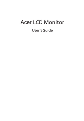 Acer Nitro XZ273U User Manual