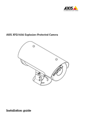 Axis XFQ1656 Installation Manual