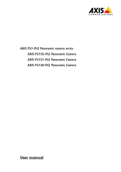 Axis P3735-PLE User Manual