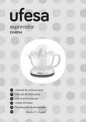 UFESA exprimidor EX4934 Instruction Manual