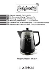 Maestro MR-076 Owner's Manual