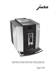 Jura 734 Instructions For Use Manual