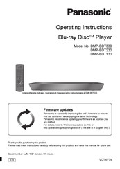 Panasonic DMPBDT130EB Operating Instructions Manual
