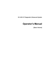 Mindray DC-3 Operator's Manual