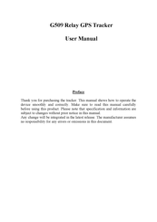 COBAN GROUP G509 User Manual