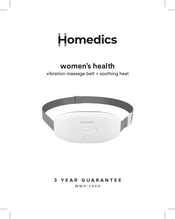 HoMedics WMH-200H Manual