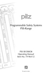 Pilz PSS SB DI8O8 Operating Manual