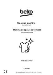 Beko WUE7626XBWST User Manual