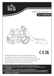 HOMCOM 331-028V00 Manual