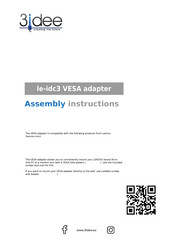3Idee le-idc3 Assembly Instructions Manual