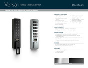 Digilock Versa Quick Start Manual