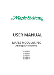 Maple Systems IO-SA0400Y User Manual