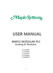 Maple Systems IO-SA0004C User Manual