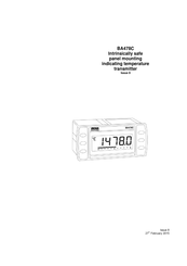 BEKA BA478C Manual