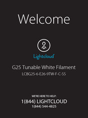 Lightcloud LCBG25-6-E26-9TW-F-C-SS Manual