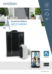 Avidsen HomeCam Battery User Manual